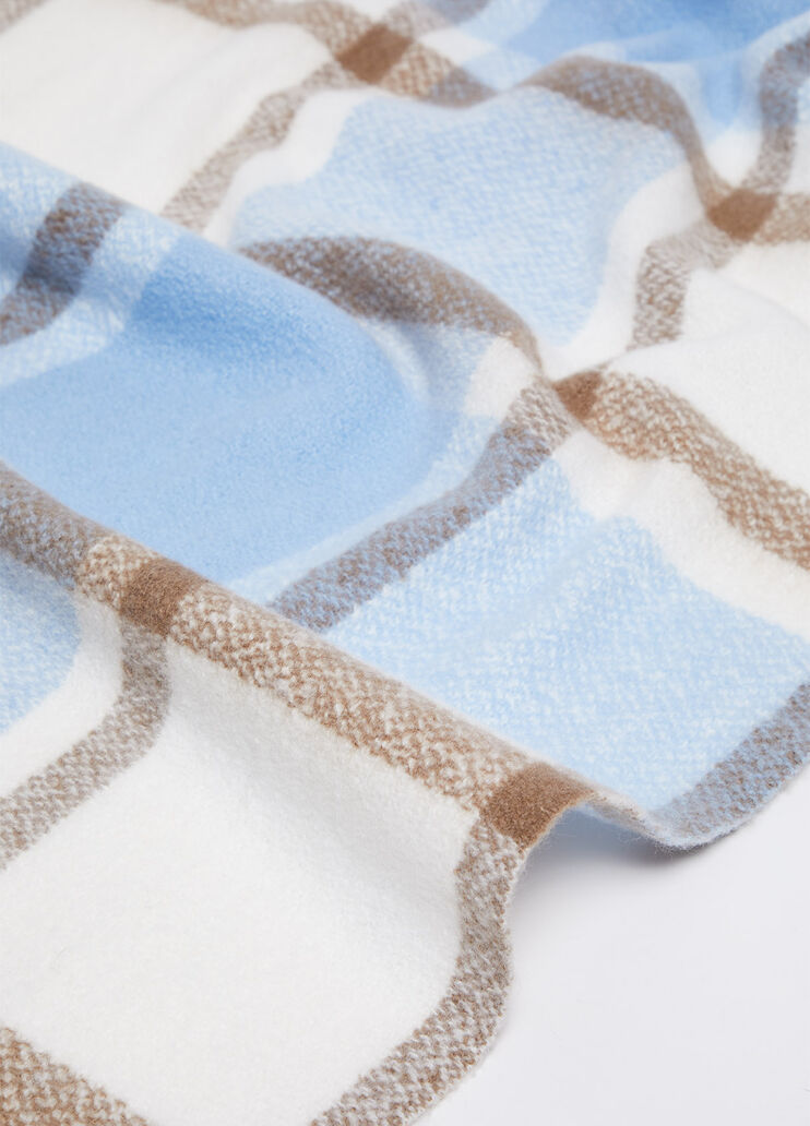 Jacquard-Schal Blau Liu Jo - large image number 3