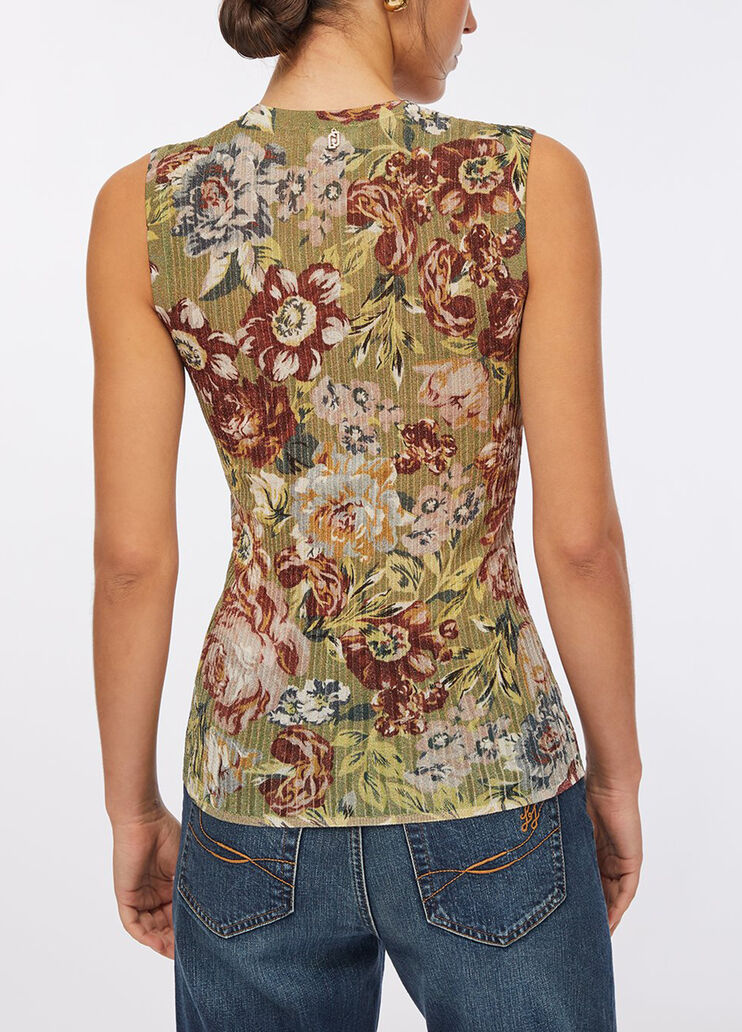 Top imprim&eacute; imprim&eacute; sanderson Liu Jo - medium