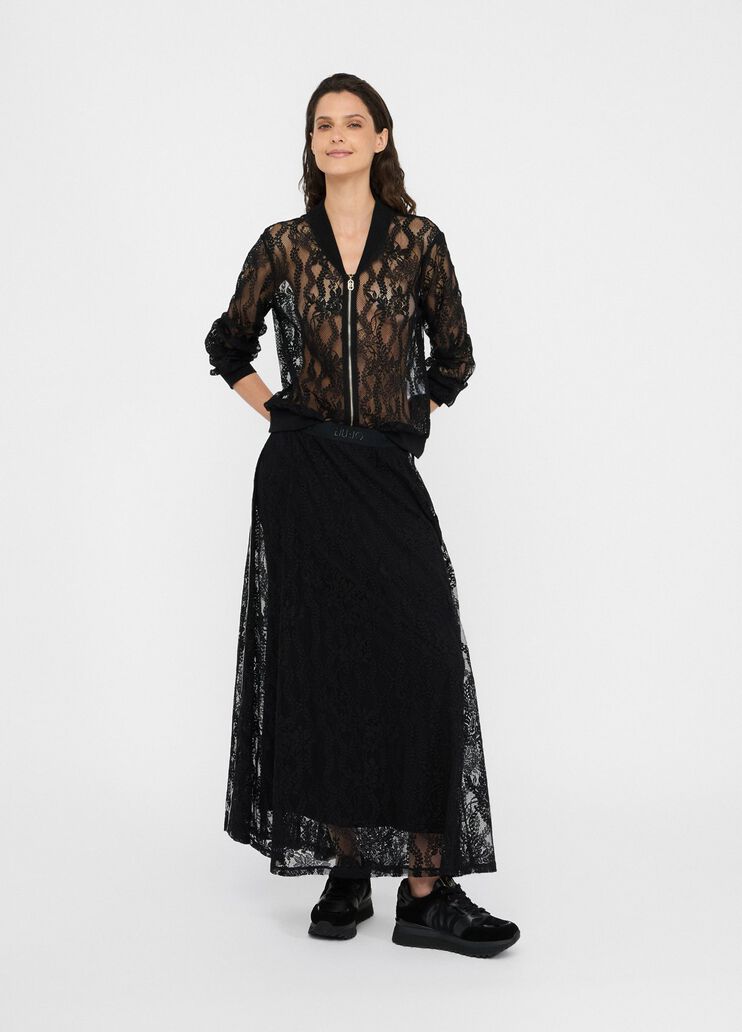 Lace skirt black Liu Jo - medium Lace skirt black Liu Jo - medium