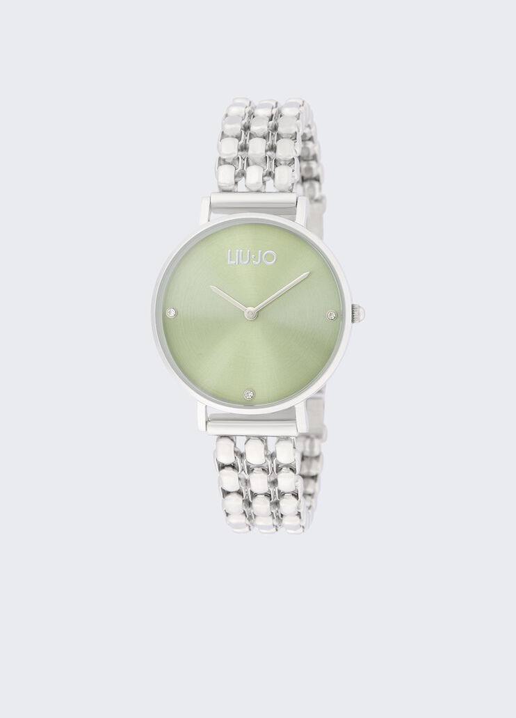 Steel multi-strand watch green Liu Jo - medium Steel multi-strand watch green Liu Jo - medium
