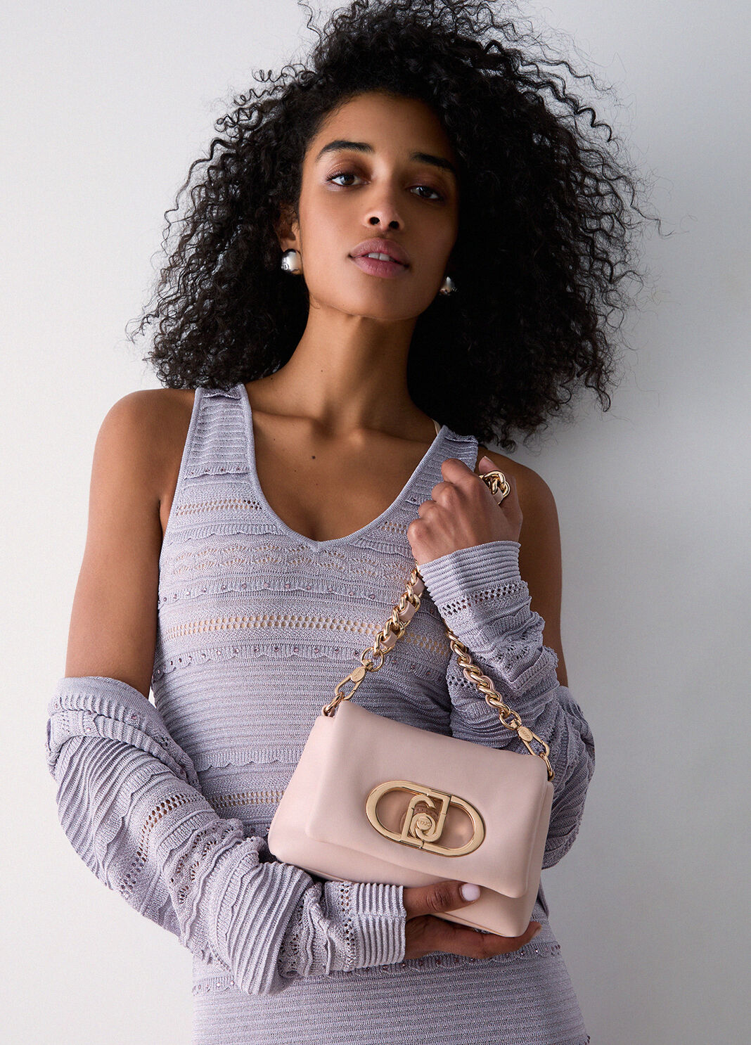 Small LaPuffy Bag beige Liu Jo - large image number 0