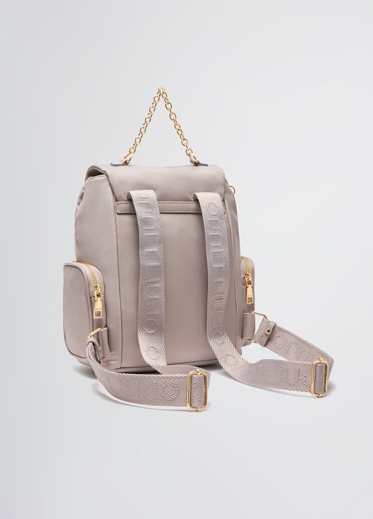 Nylon backpack grey Liu Jo - large image number 3