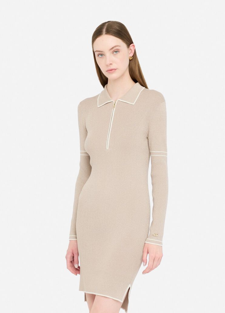 Liu Jo Better dress champagne Liu Jo - large image number 0 Liu Jo Better dress champagne Liu Jo - large image number 0
