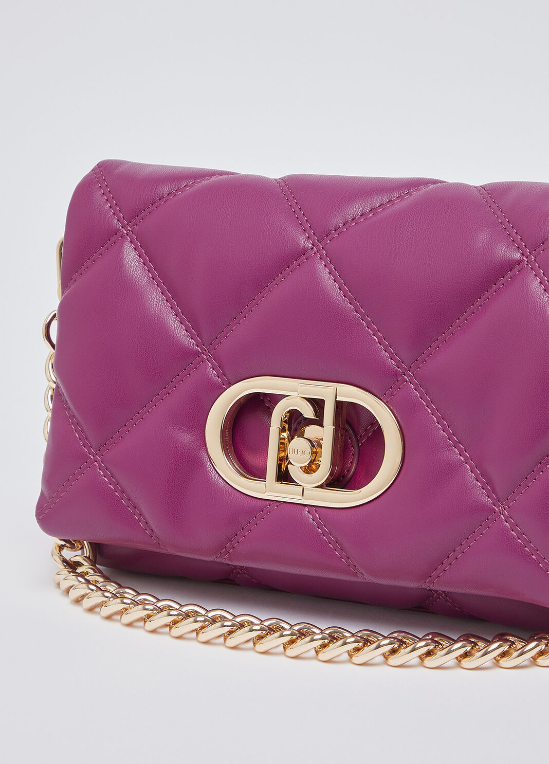 Medium quilted LaPuffy bag purple Liu Jo - large image number 4
