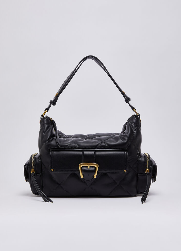 Medium hobo bag quilted black Liu Jo - medium