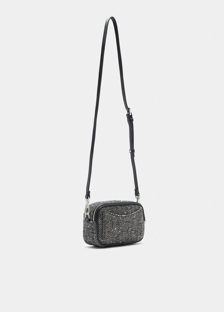 Small chevron bag with sequins black Liu Jo - medium