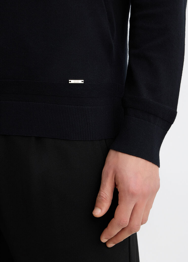 Men’s black jumper black Liu Jo - large image number 3 Men’s black jumper black Liu Jo - large image number 3