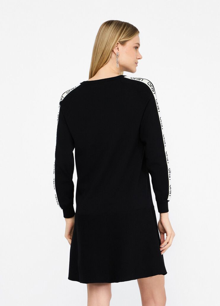 Abito in maglia nero Liu Jo - large image number 1 Abito in maglia nero Liu Jo - large image number 1
