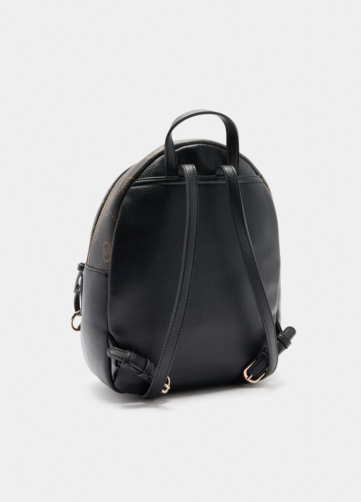 Zaino medio con logo nero Liu Jo - medium