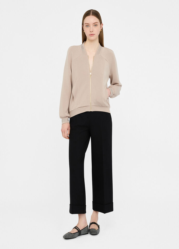 Scuba sweatshirt with zip  Liu Jo - medium Scuba sweatshirt with zip  Liu Jo - medium