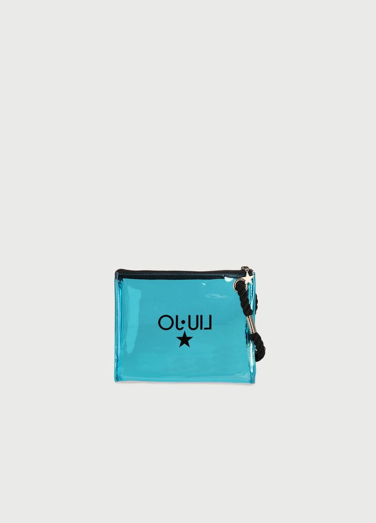 Beauty case piccolo in PVC Verde Liu Jo - large image number 3 Beauty case piccolo in PVC Verde Liu Jo - large image number 3