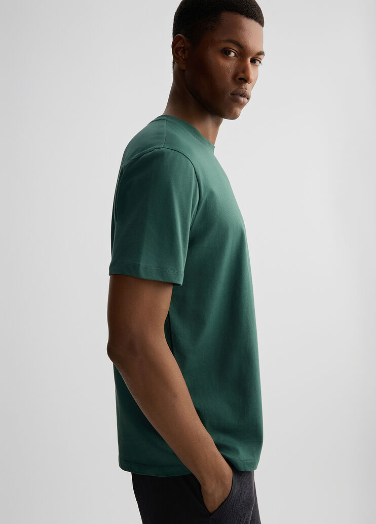 Green T-shirt with logo dark green Liu Jo - large image number 3 Green T-shirt with logo dark green Liu Jo - large image number 3