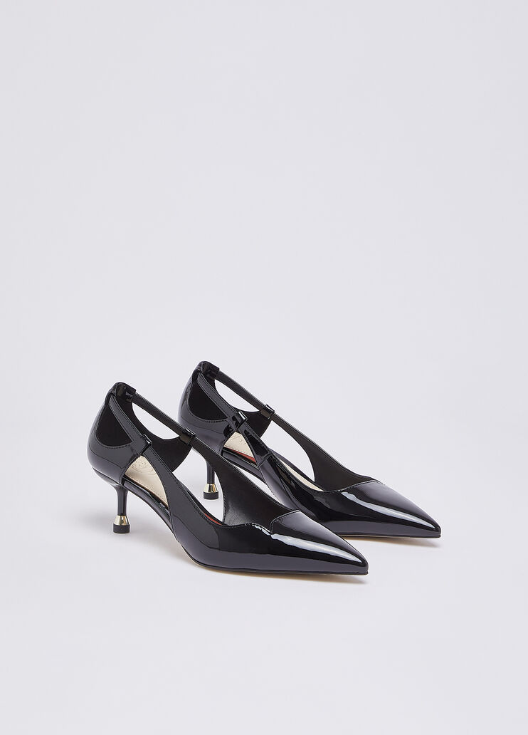 Lackpumps Schwarz Liu Jo - large image number 1