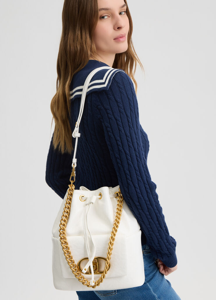 Bolso bombonera mediano LaPuffy blanco Liu Jo - large image number 0 Bolso bombonera mediano LaPuffy blanco Liu Jo - large image number 0