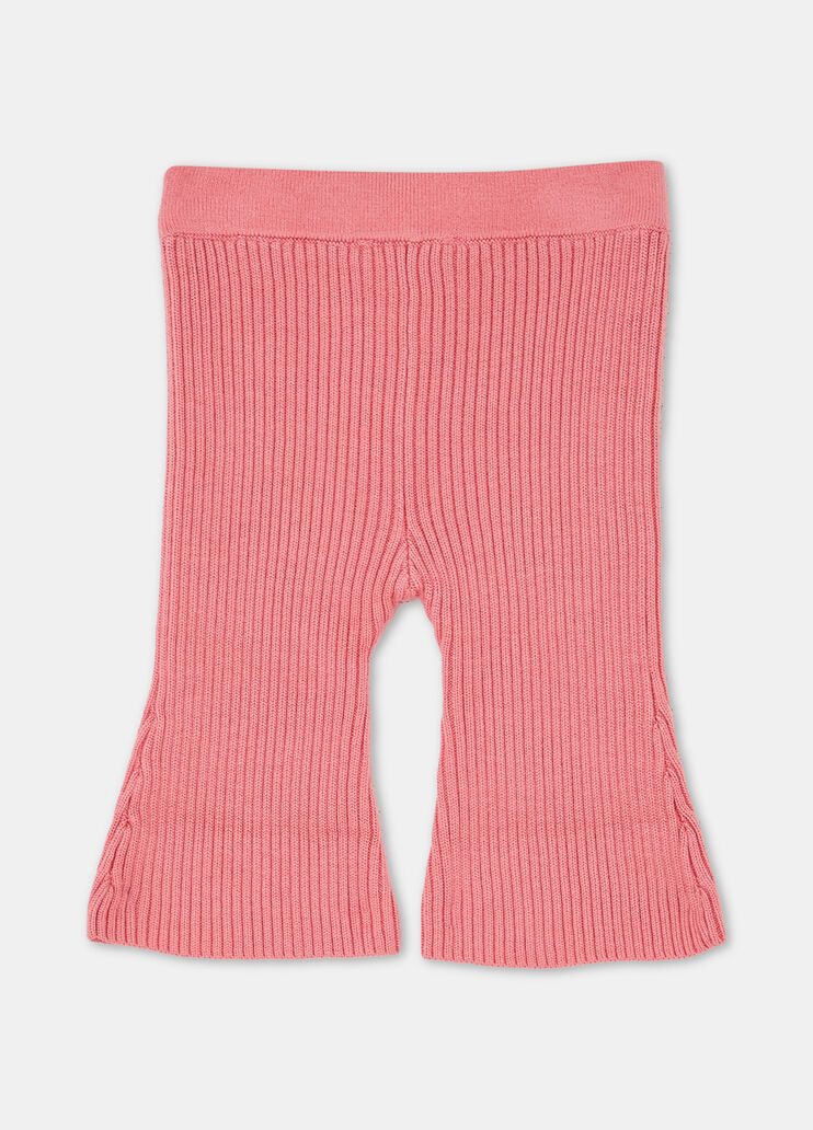 Cotton knit trousers camellia Liu Jo - medium Cotton knit trousers camellia Liu Jo - medium