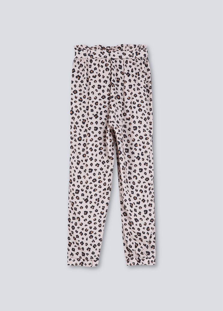 Eco-friendly animal-print trousers Dappled Liu Jo - large image number 1 Eco-friendly animal-print trousers Dappled Liu Jo - large image number 1