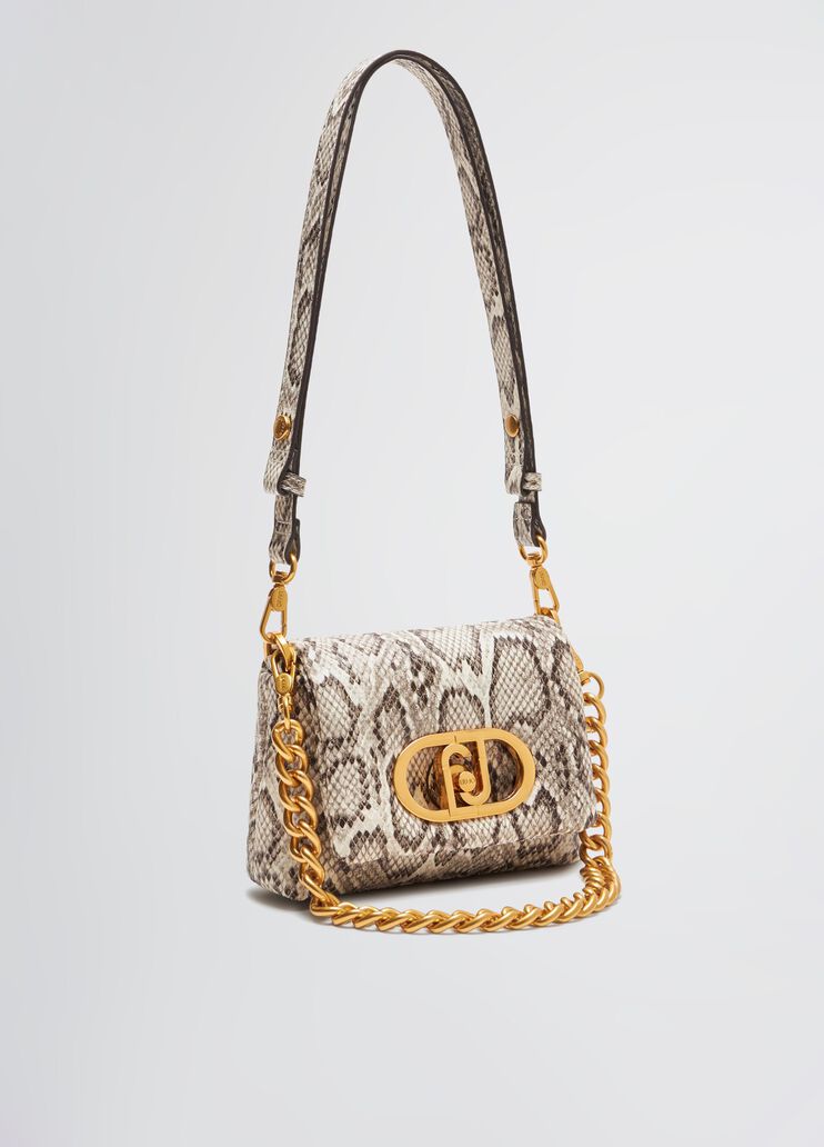 Python-print LaPuffy shoulder bag colour python print | Liu Jo