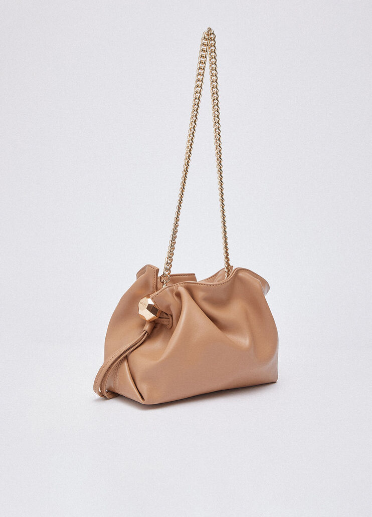 Bolso de hombro pequeño camel Liu Jo - large image number 2