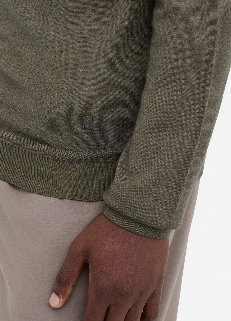 Wool polo-neck moss green Liu Jo - large image number 3 Wool polo-neck moss green Liu Jo - large image number 3