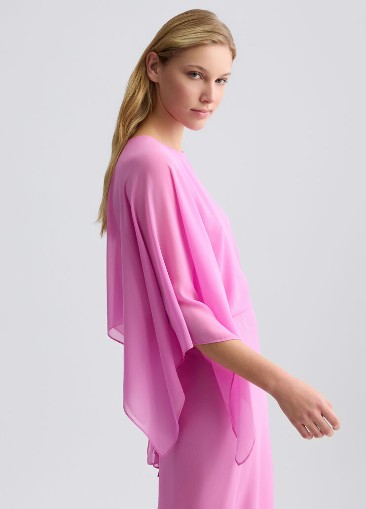 Georgette dress pink Liu Jo - large image number 3 Georgette dress pink Liu Jo - large image number 3