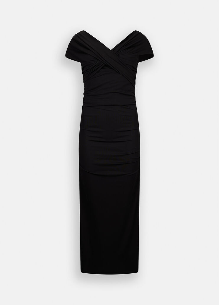 Jersey dress black Liu Jo - large image number 6 Jersey dress black Liu Jo - large image number 6