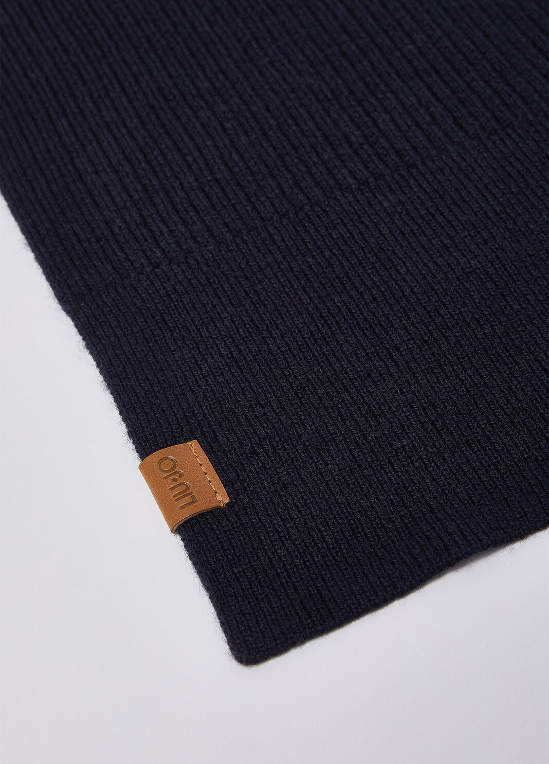 Scarf in wool and cashmere dark blue Liu Jo - large image number 2