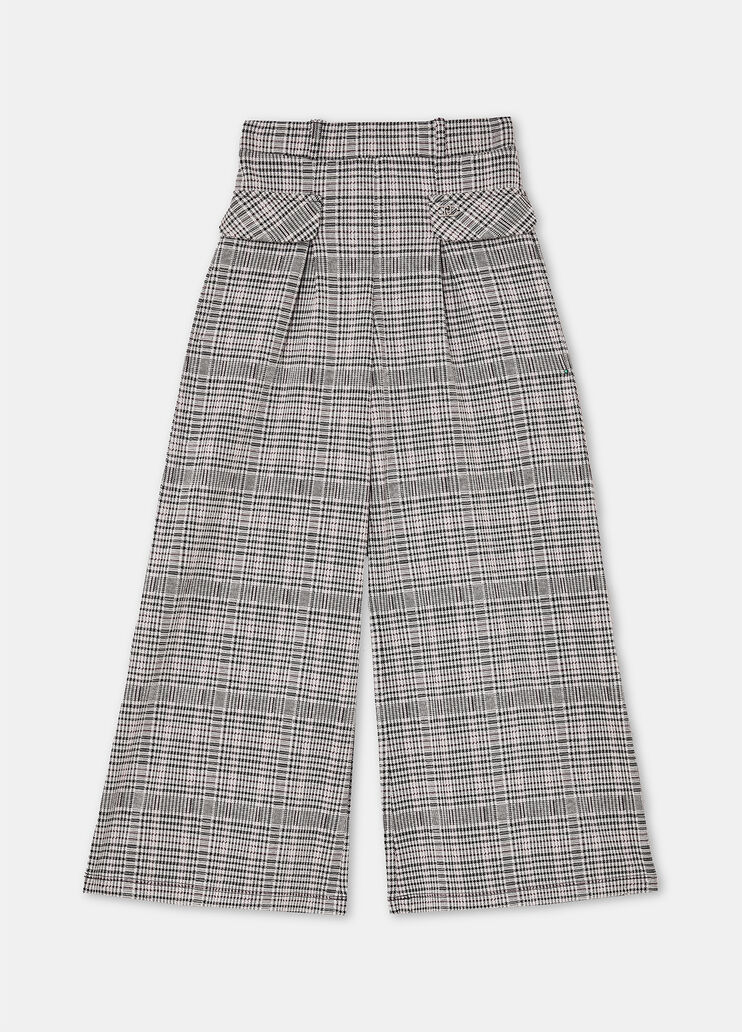 Check jersey trousers check Liu Jo - large image number 3