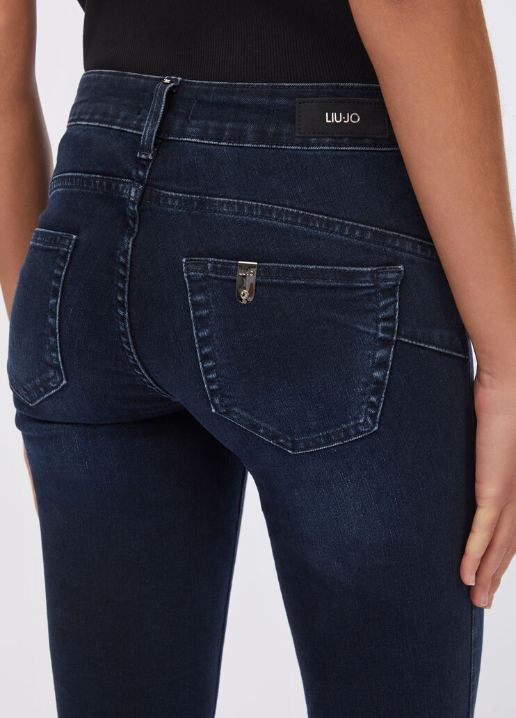 Bootcut bottom up jeans blue denim Liu Jo - medium