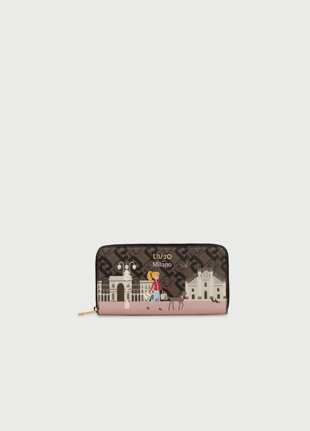 Large wallet with city Brown Liu Jo - large image number 0