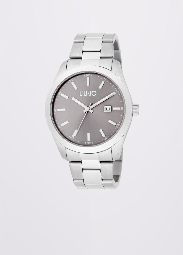 Мужские наручные часы из стали серый Liu Jo - large image number 0