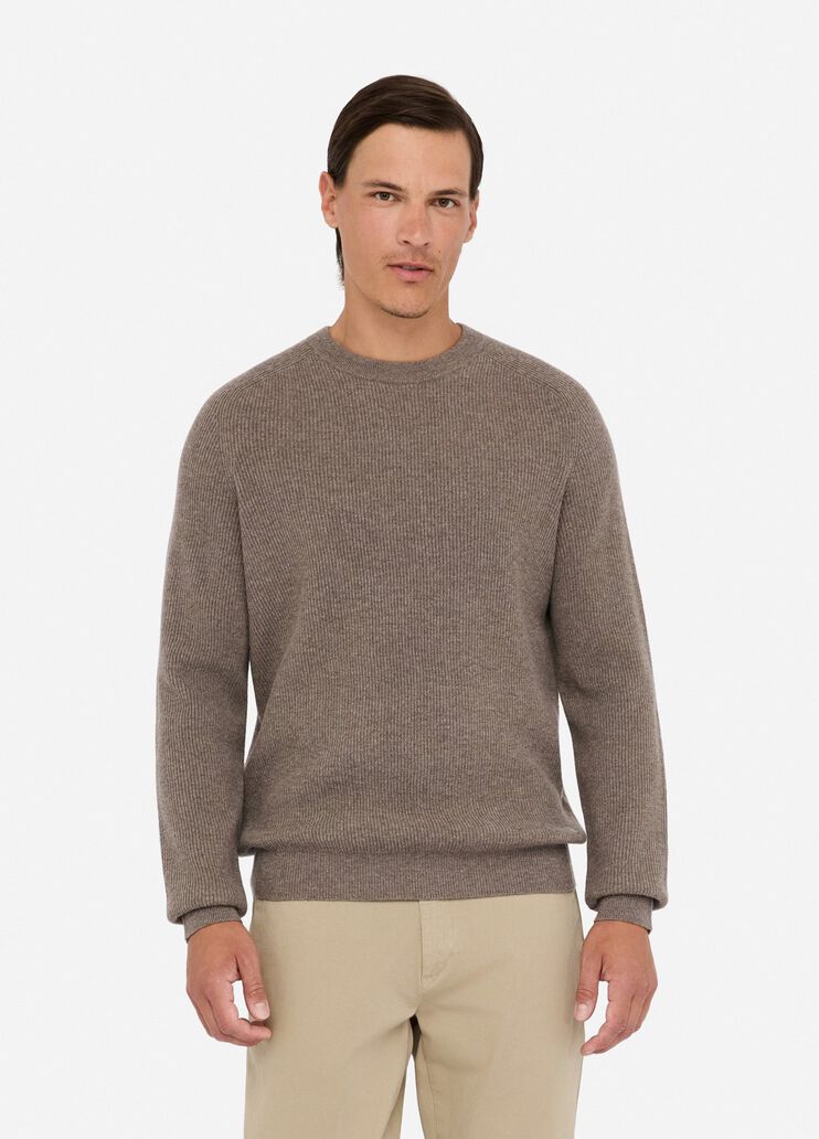 Wool and cashmere jumper khaki Liu Jo - medium Wool and cashmere jumper khaki Liu Jo - medium