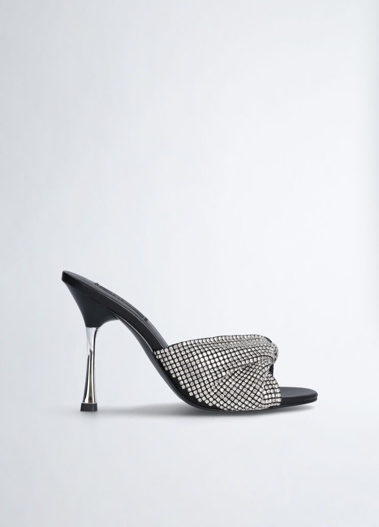 Mules with rhinestones black Liu Jo - medium Mules with rhinestones black Liu Jo - medium