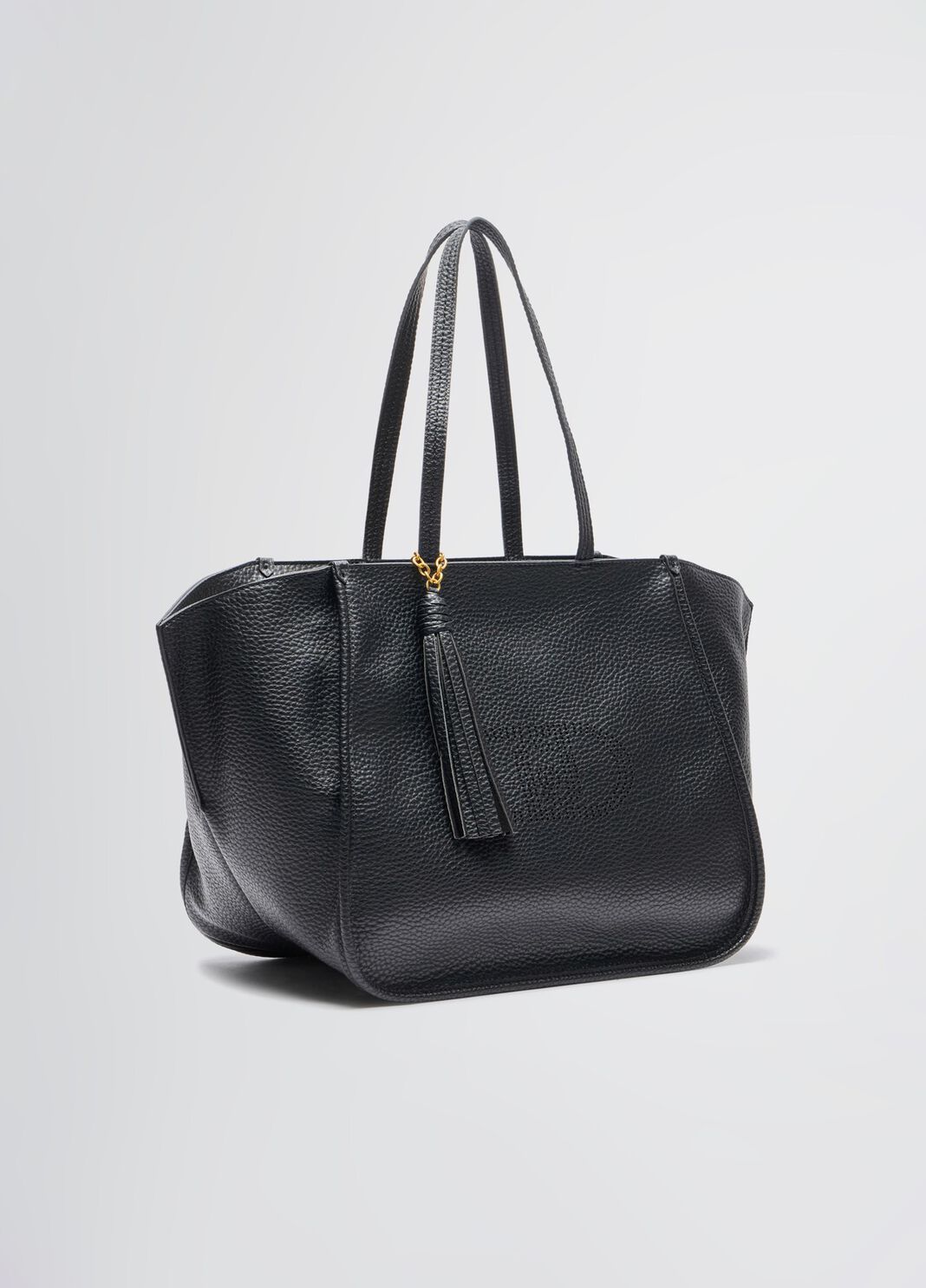 Large tote bag black Liu Jo - large image number 8