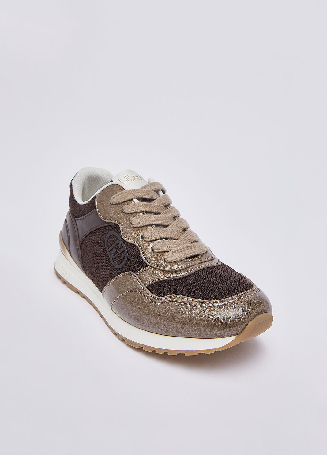 Sneakers with mesh details mocha Liu Jo - large image number 5