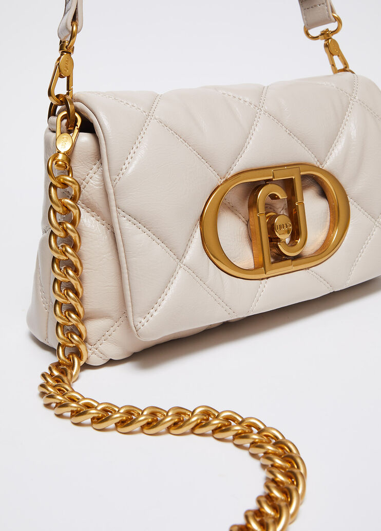 Quilted LaPuffy bag cream Liu Jo - large image number 4 Quilted LaPuffy bag cream Liu Jo - large image number 4