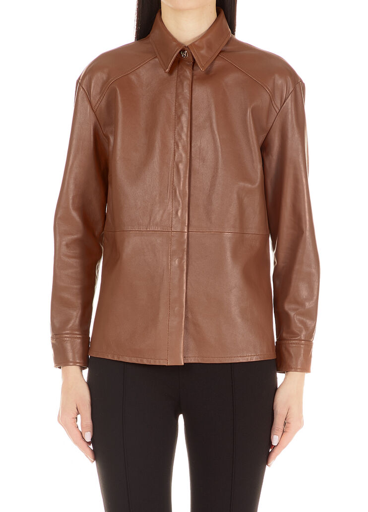 Lightweight suede jacket Leather Liu Jo - large image number 0 Lightweight suede jacket Leather Liu Jo - large image number 0