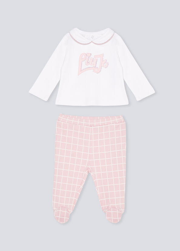 Infant outfit white/pink/Liu Jo Liu Jo - large image number 0