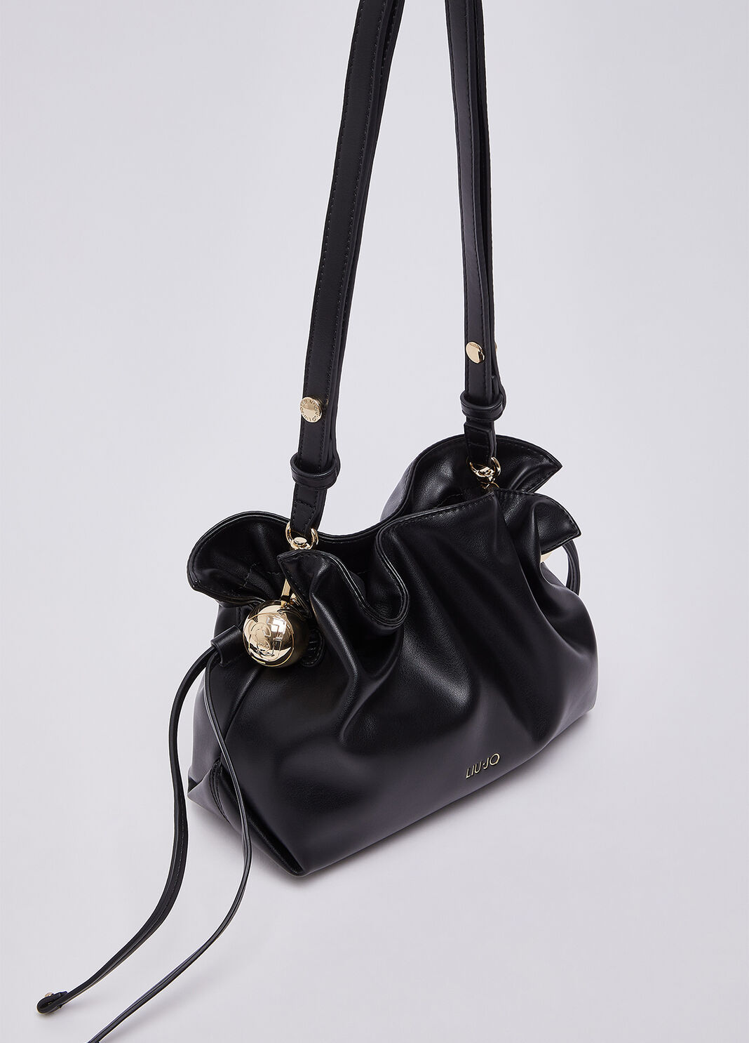 Borsa a spalla Riccy piccola nero Liu Jo - large image number 5