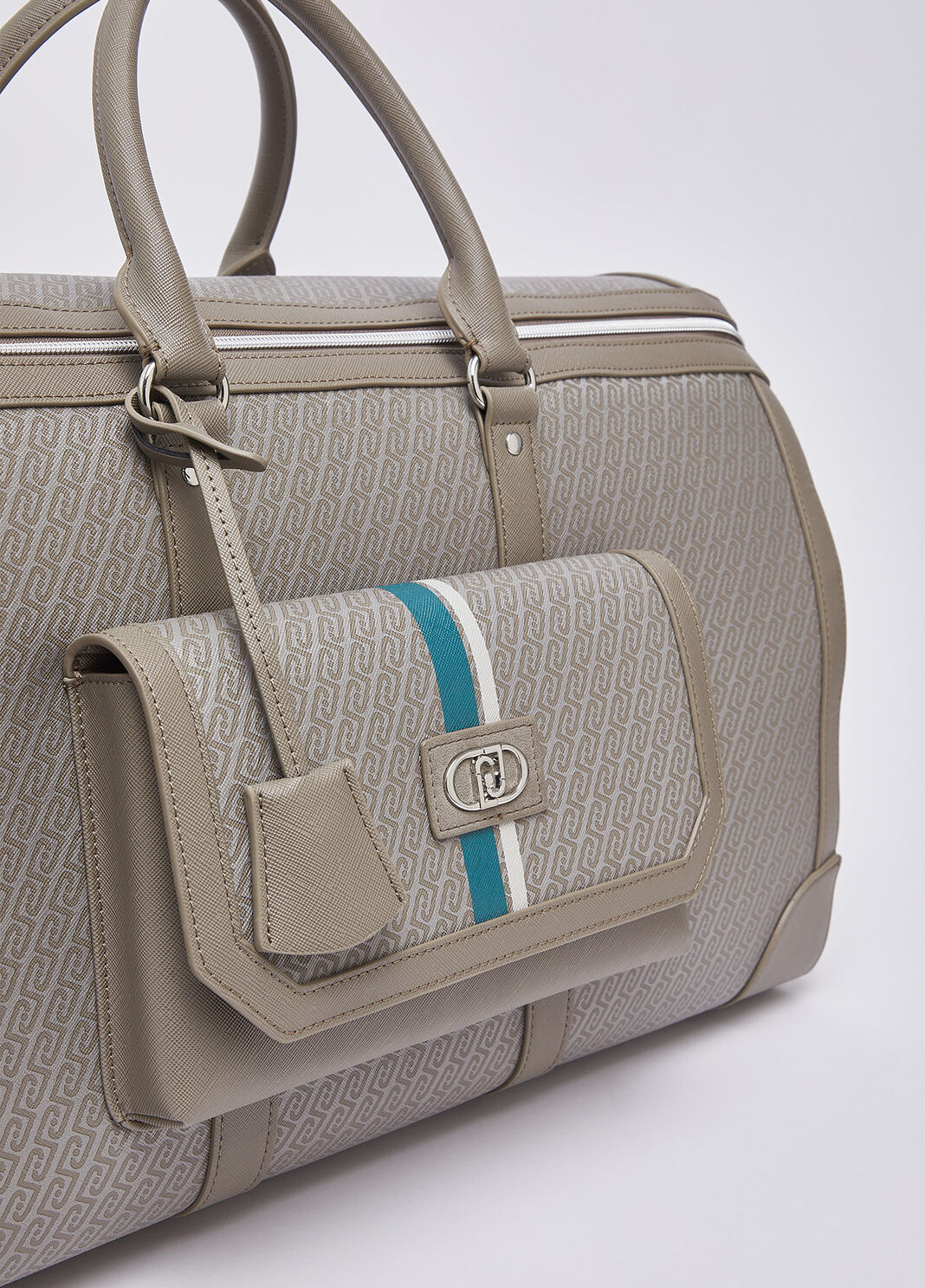 Monogram travel bag green Liu Jo - large image number 4