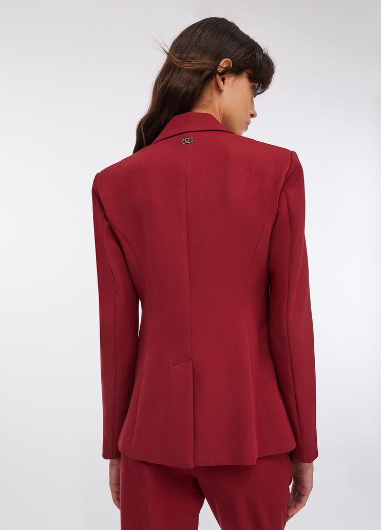 Blazer cintré rouge Liu Jo - large image number 1