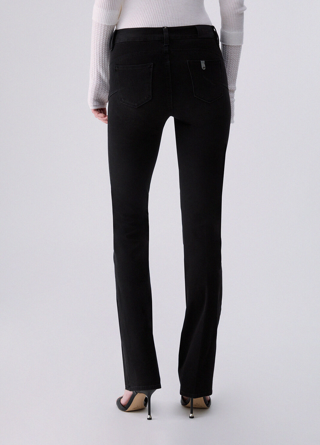Amazing Fit bootcut jeans black denim Liu Jo - large image number 1