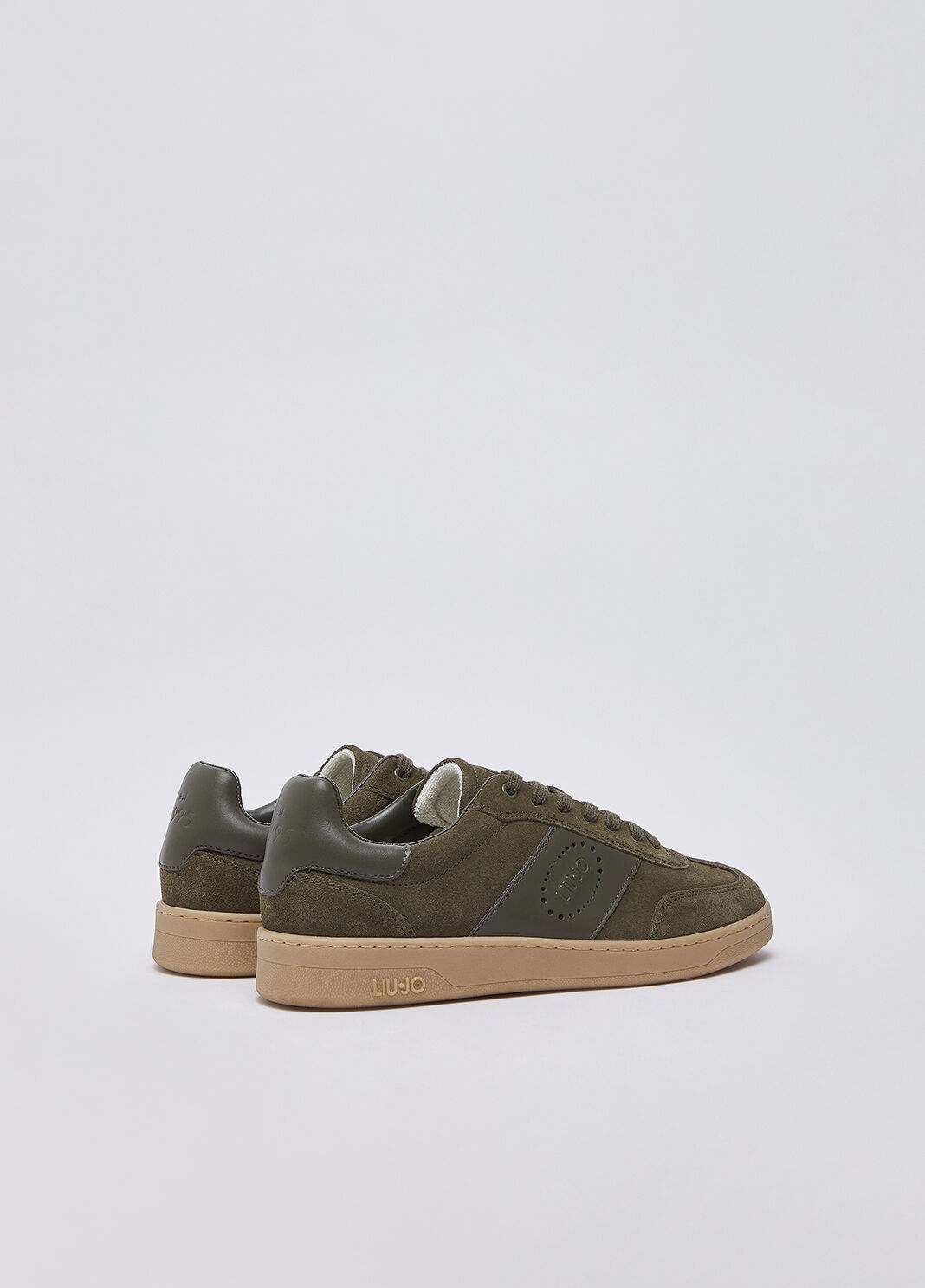 Herren-Sneaker aus Wildleder Moosgr&uuml;n Liu Jo - large image number 2