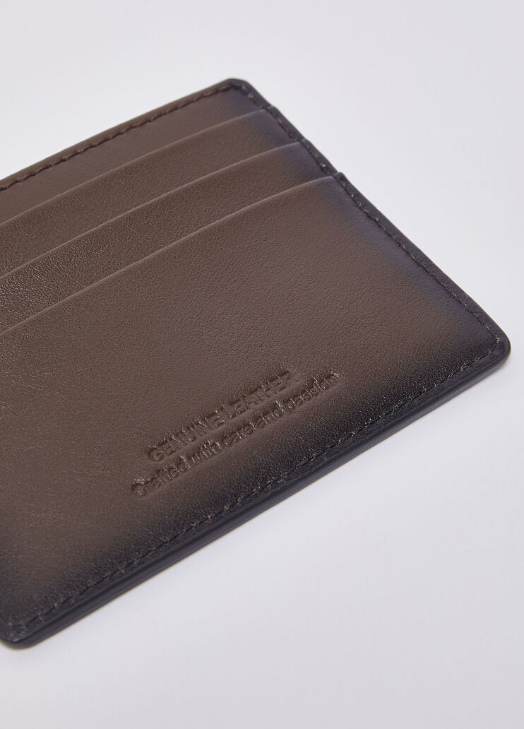 Kartenetui aus Leder Schokolade Liu Jo - medium