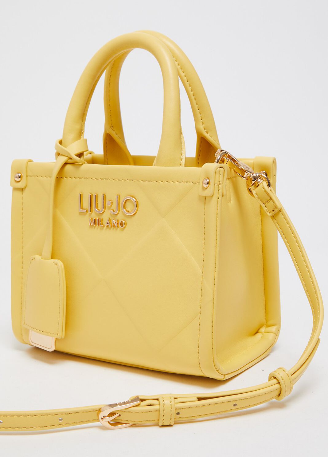 Mini bag with charm beige Liu Jo - large image number 8