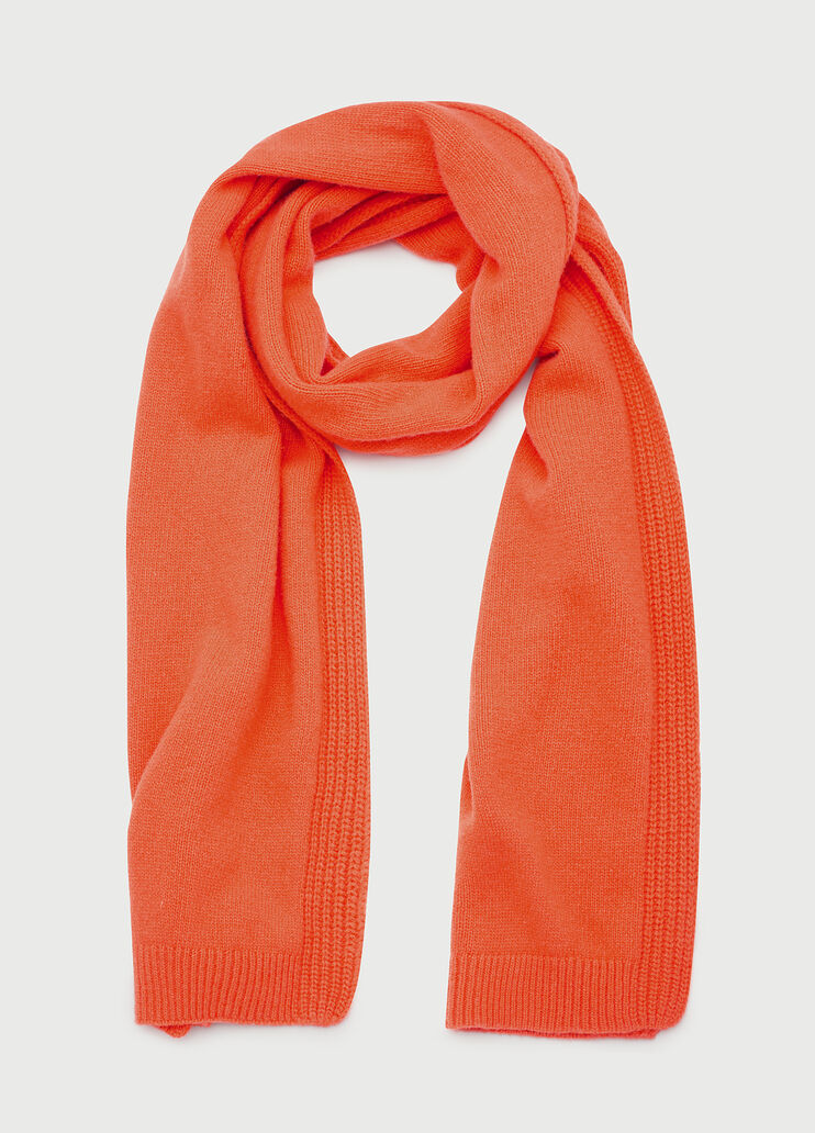 Sciarpa in misto lana Arancione Liu Jo - large image number 1