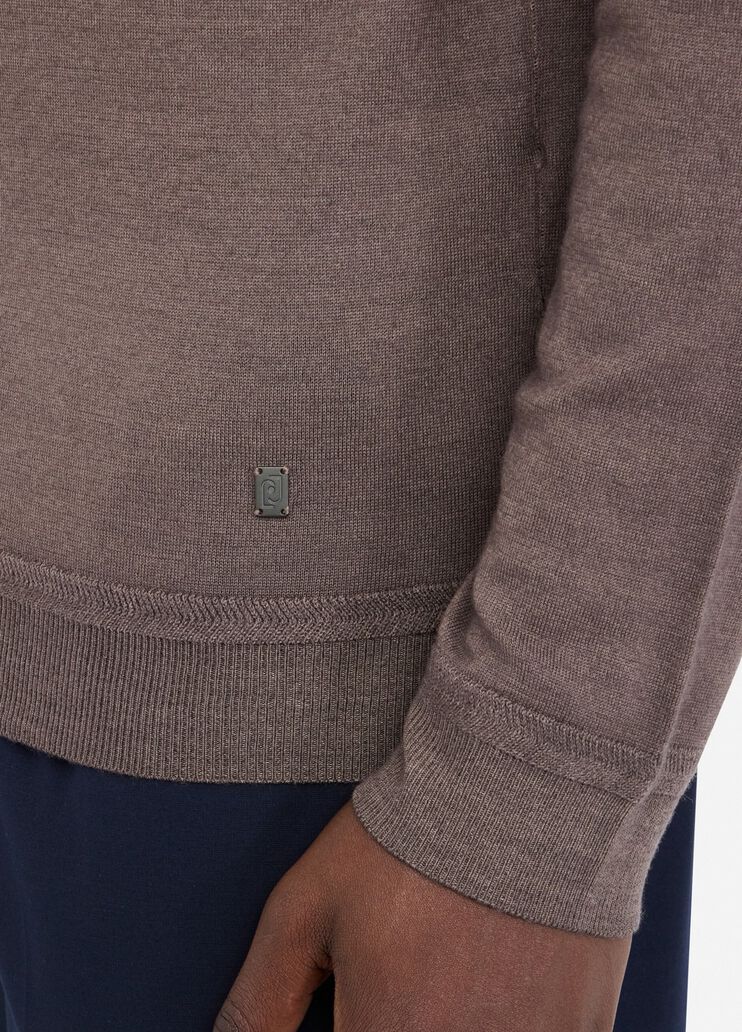 Wool polo-neck khaki Liu Jo - large image number 4