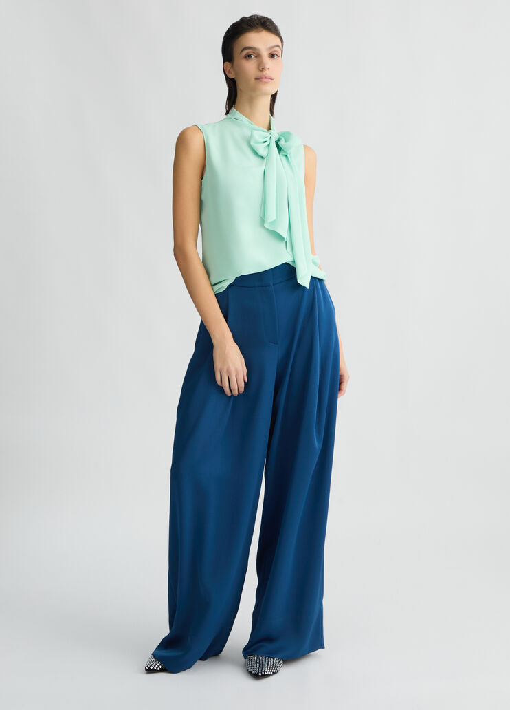 Top with scarf mint Liu Jo - medium Top with scarf mint Liu Jo - medium