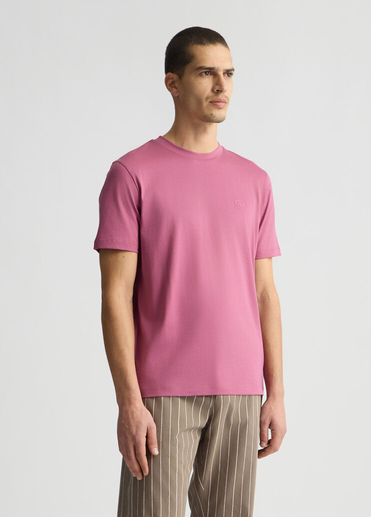 Raspberry T-shirt with logo raspberry Liu Jo - large image number 0 Raspberry T-shirt with logo raspberry Liu Jo - large image number 0