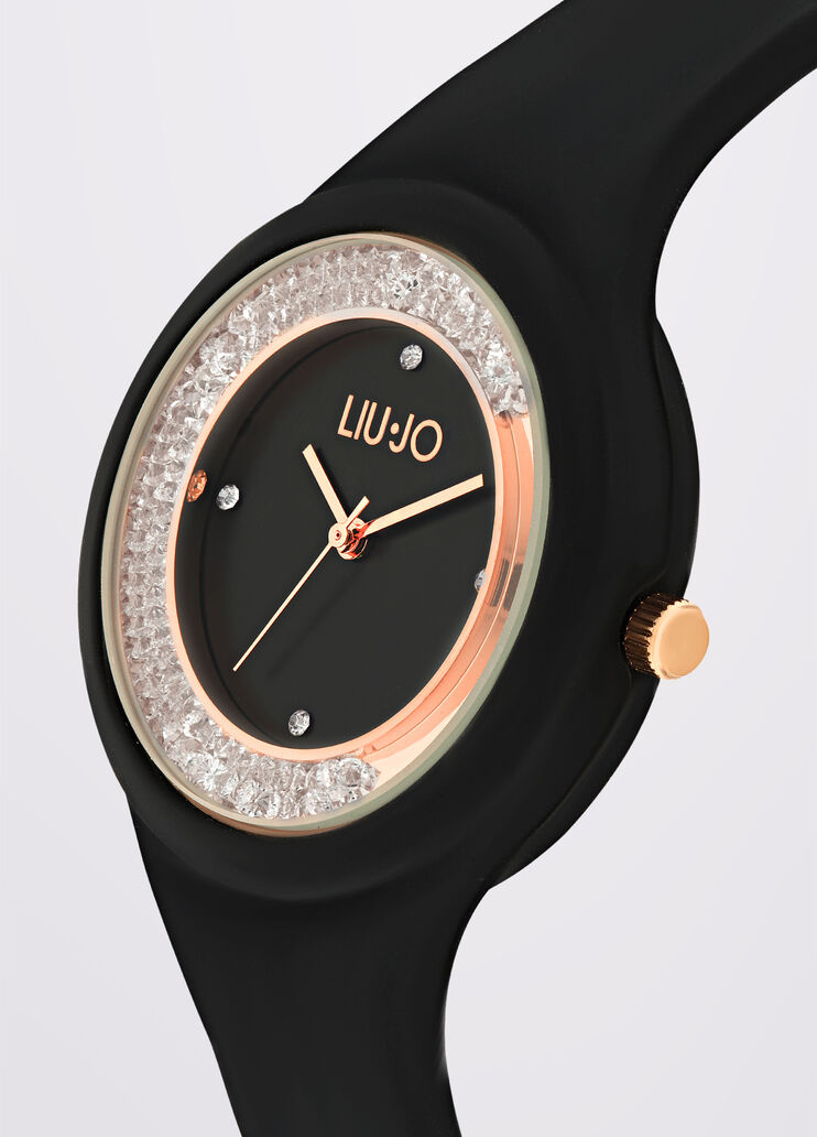 Orologio in silicone nero Liu Jo - large image number 2 Orologio in silicone nero Liu Jo - large image number 2
