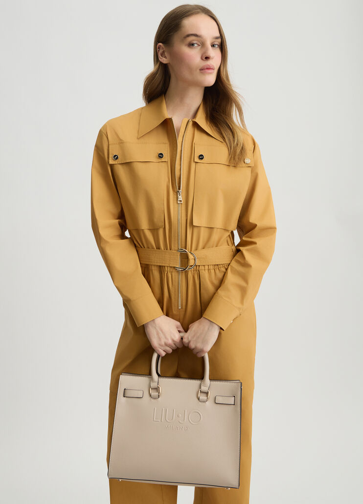 Beige shopping bag beige Liu Jo - medium Beige shopping bag beige Liu Jo - medium